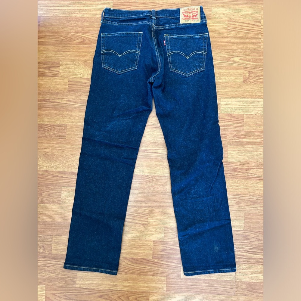 Men’s Levi’s 505 Straight Leg Blue Jeans 32x31 EUC - Picture 3 of 11